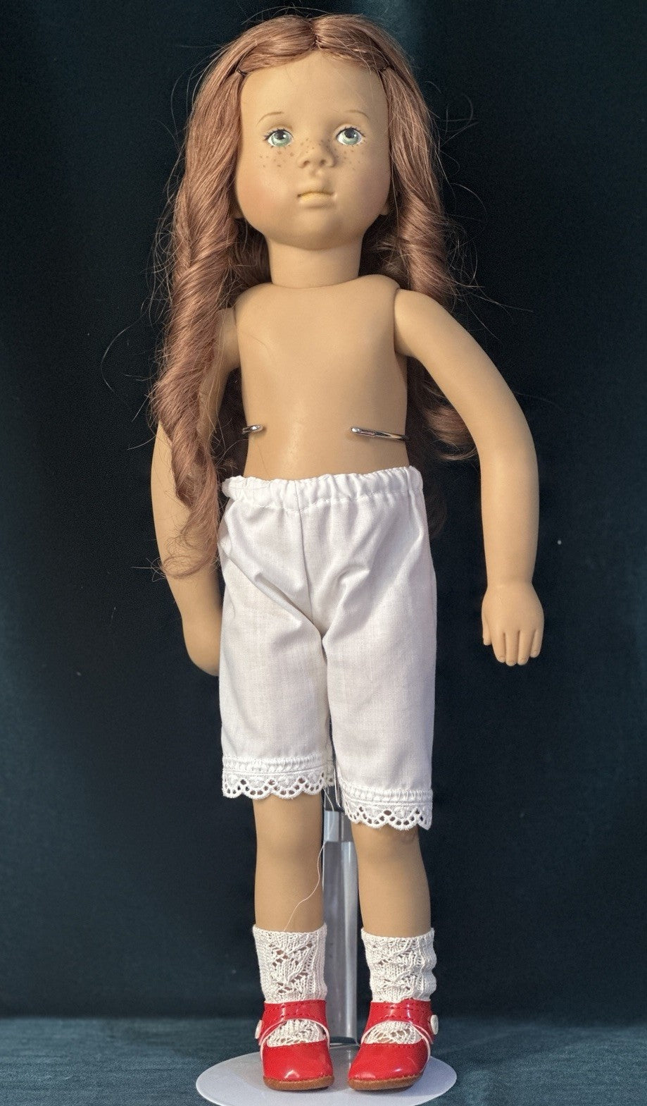 Collectible LE 30 Vinyl 18” Doll Fanny II By Sylvia Natterer For Gotz 1989 Tag