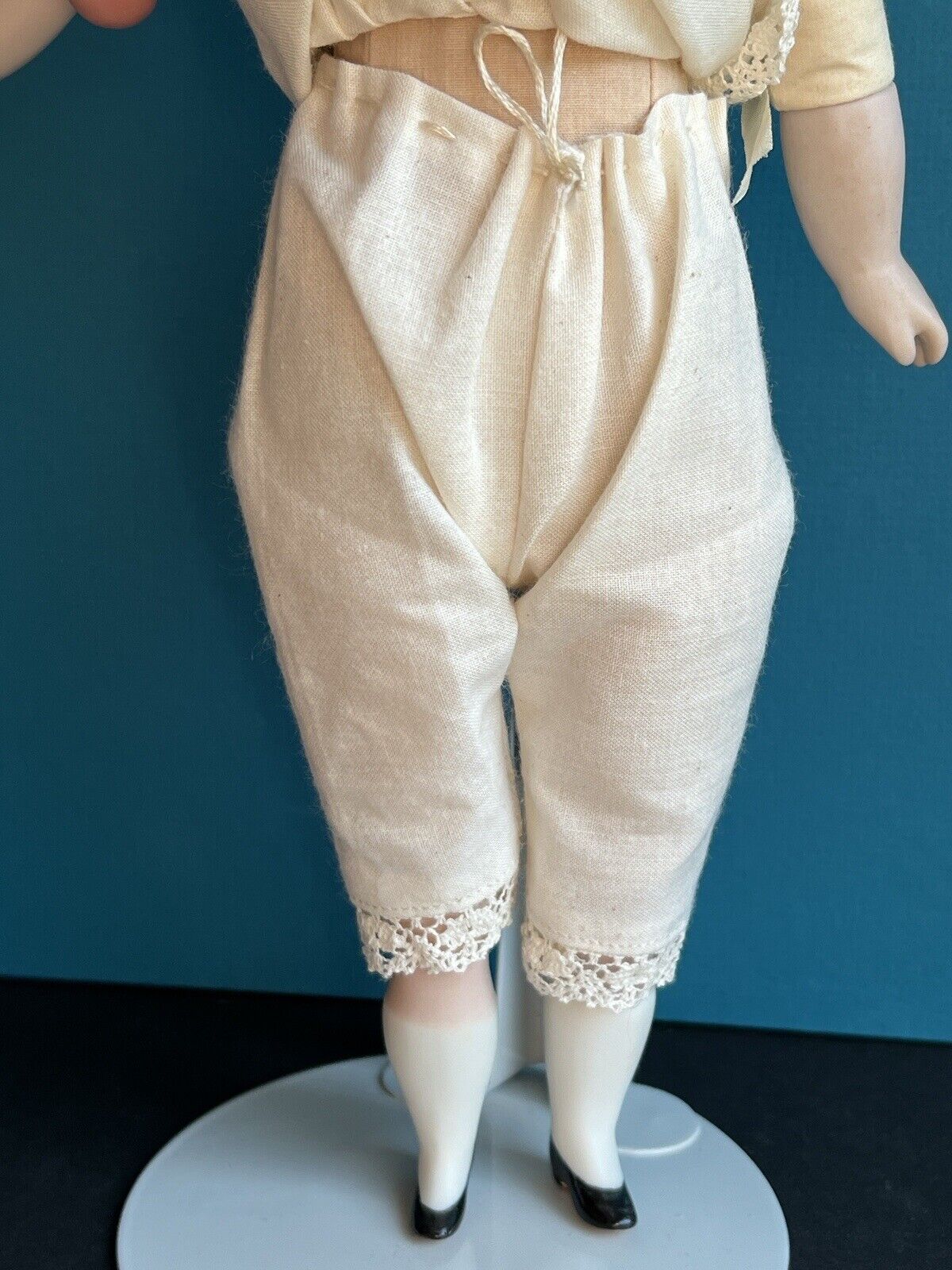 Antique German 12” Armand Marseille Darling Bisque Shoulder Head Doll