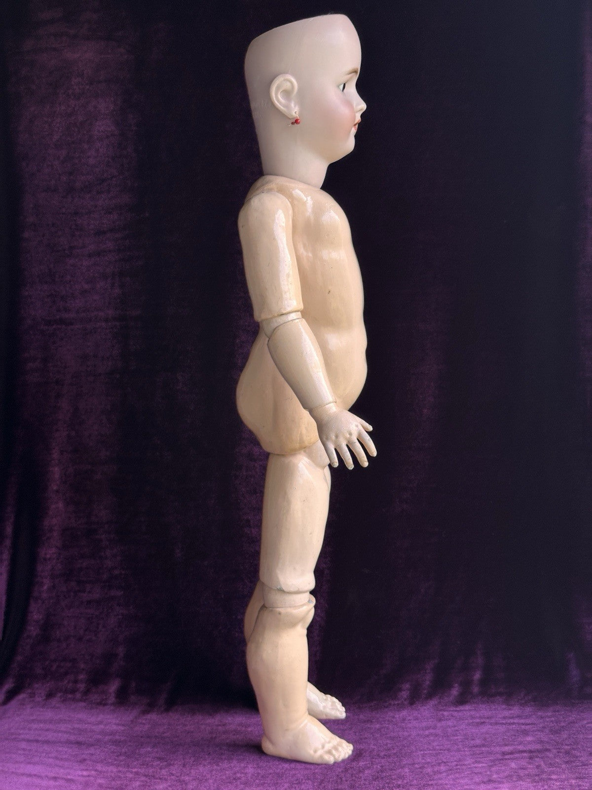 Large Antique German 29” Simon Halbig Heinrich Handwerck Bisque Head Doll