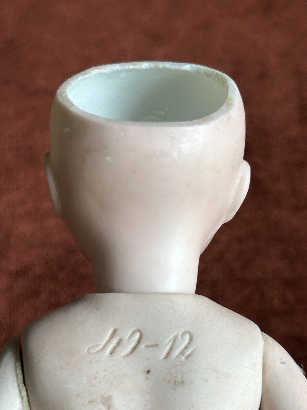 Antique German 8” All Bisque Gebruder Kuhnlenz (?) 49-12 Mignonette Doll