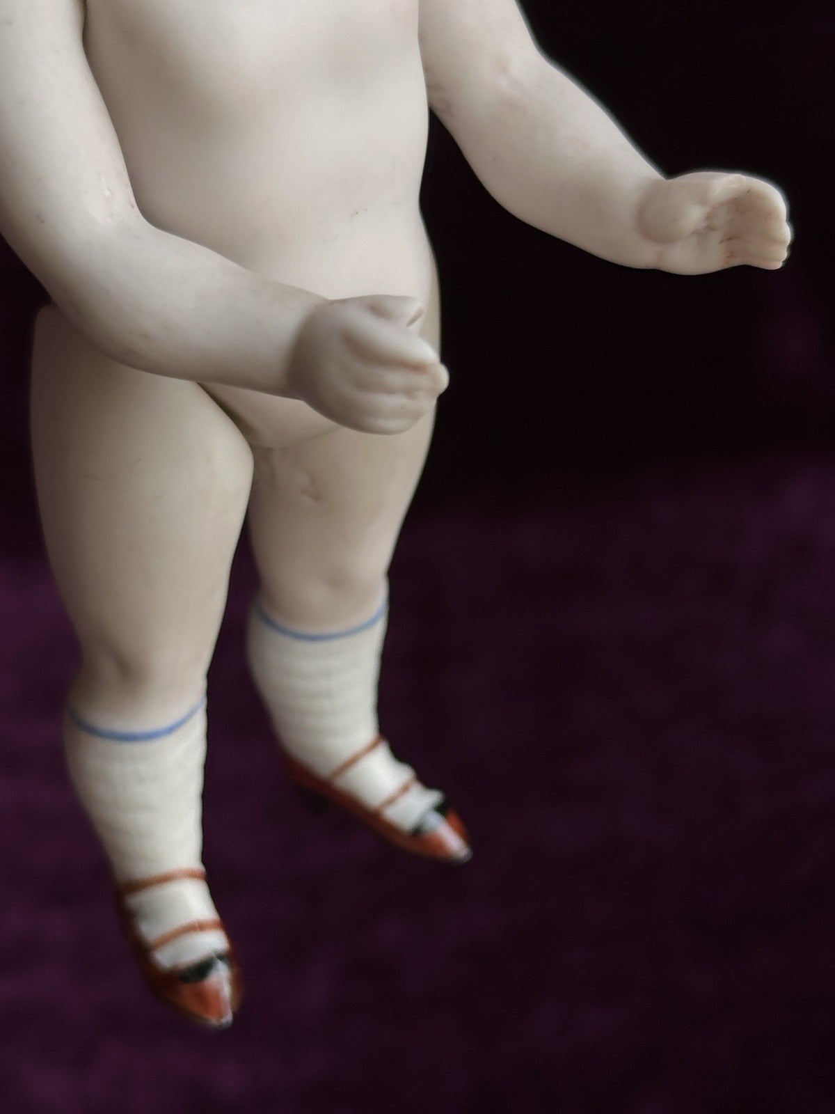 Antique German 5” Kestner 130 All Bisque Mignonette Doll Open Closed Mouth