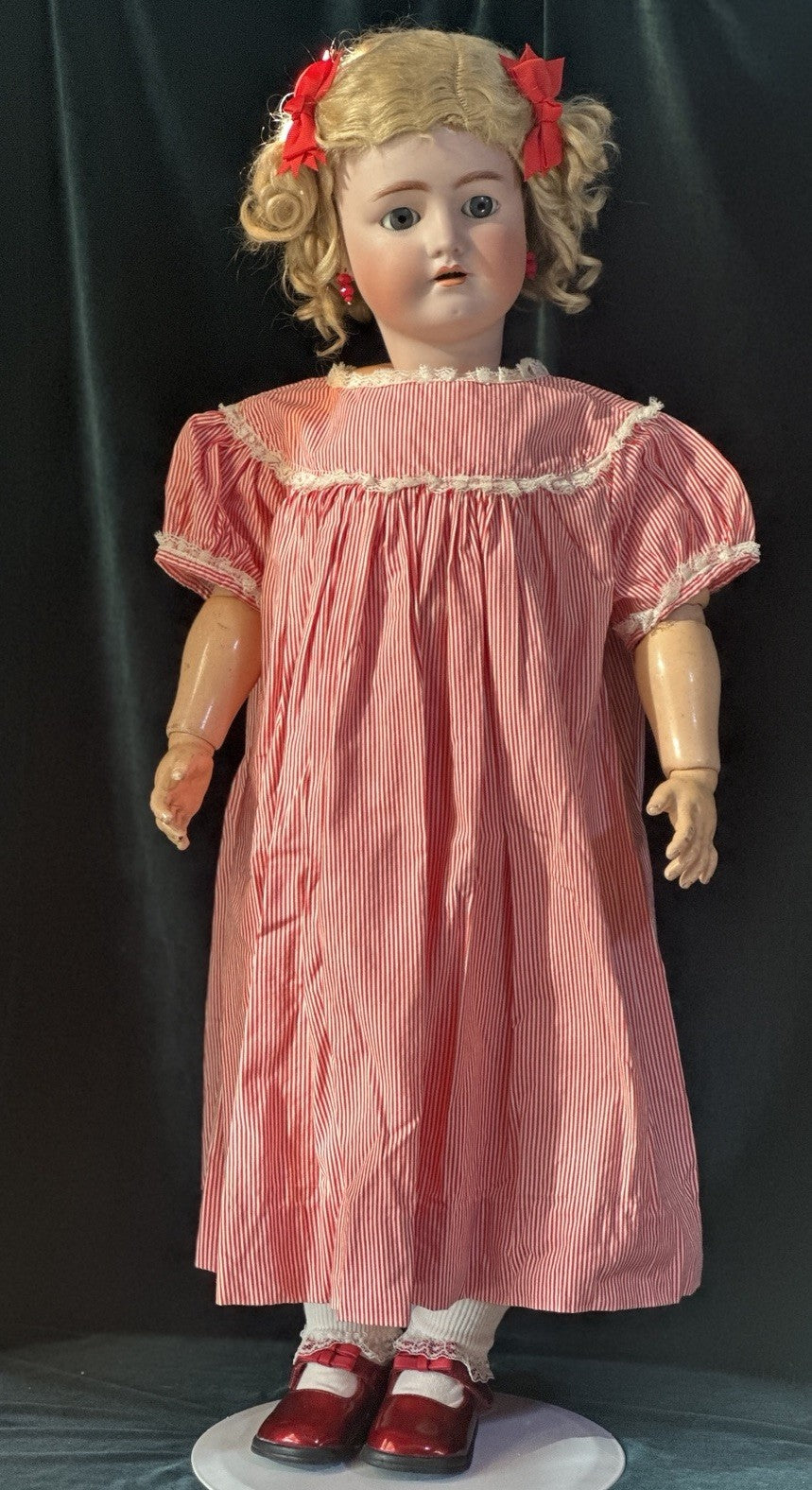 Antique German Simon Halbig Heinrich Handwerck Bisque Head 29” Doll