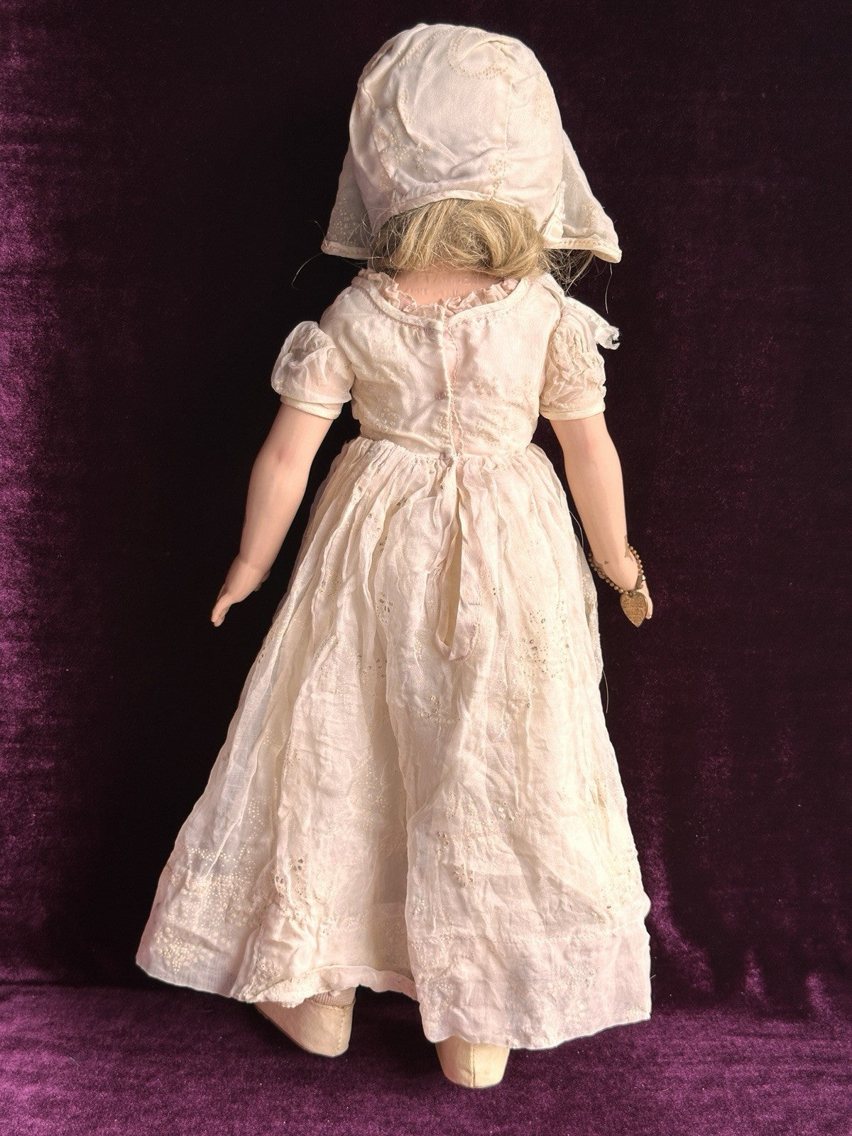 Vintage Original Dewees Cochran 17” Effanbee American Children Composition Doll