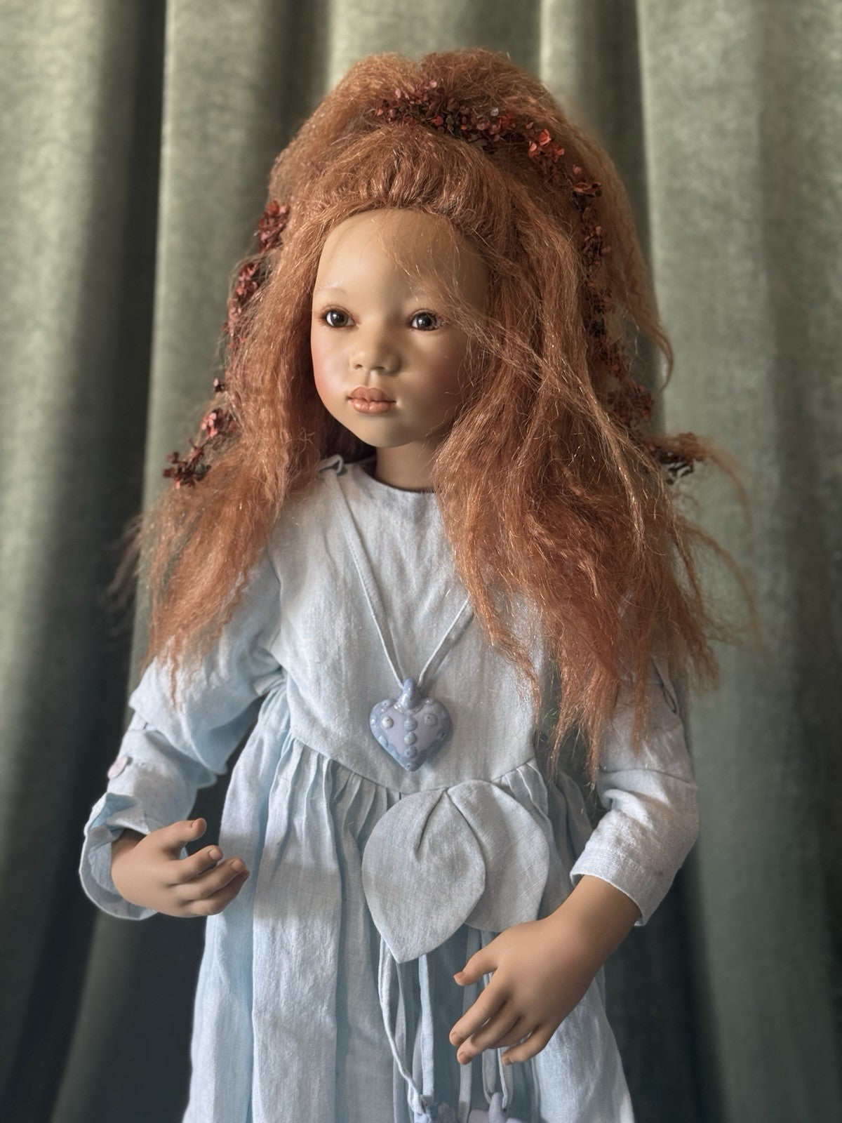 Vinyl Annette Himstedt 33” Doll “Kila” LE 277 Collection 2002 COA