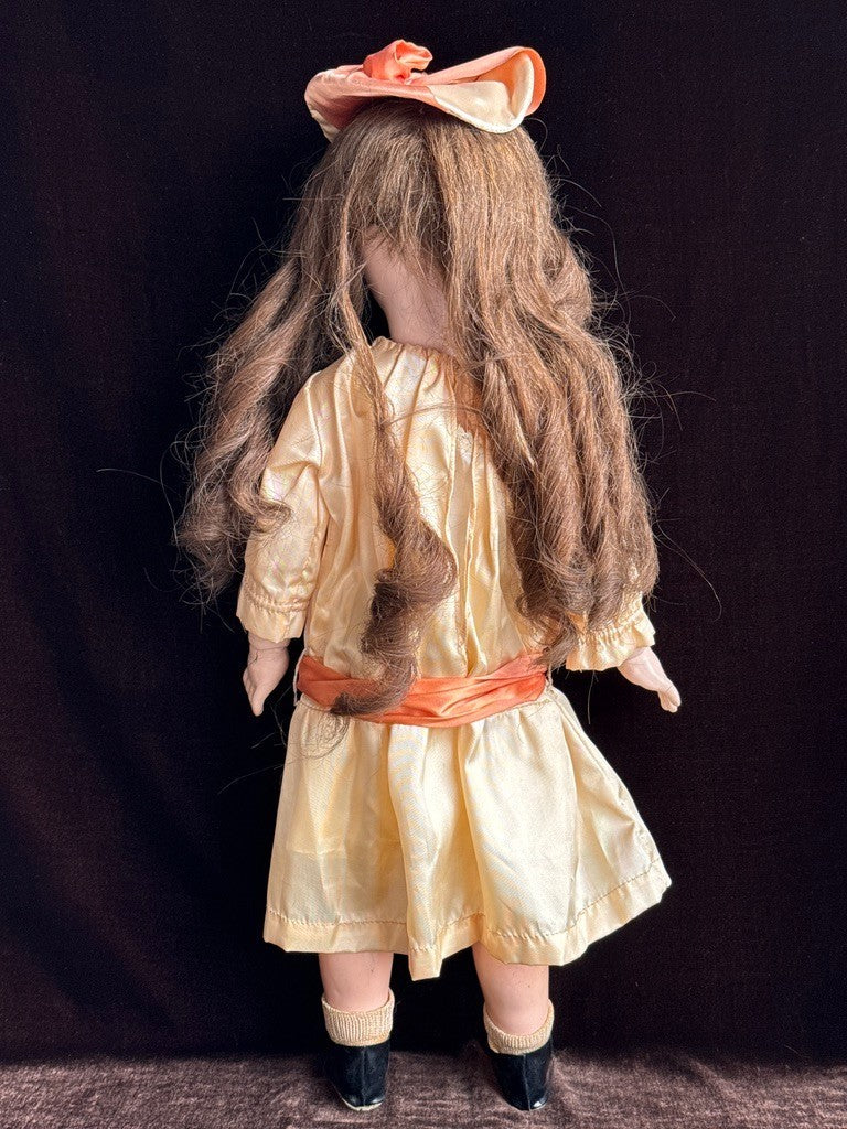 Antique German 21" Alt Beck Gottschalck 136 Bisque Head Doll