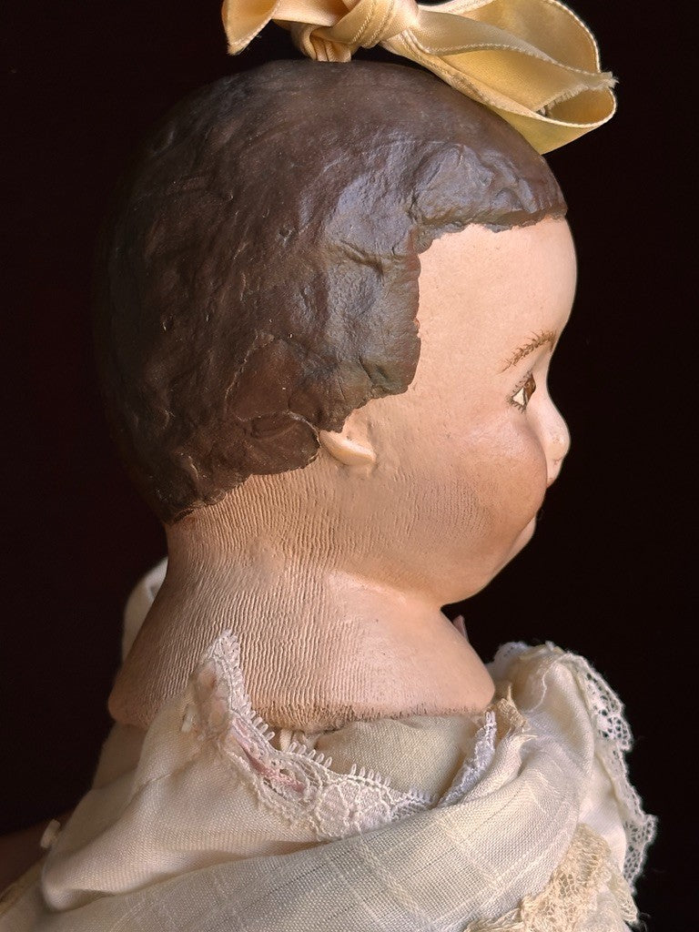 ODACA Artist 17” Reproduction of Alabama Baby Oil Painted Cloth Girl Doll