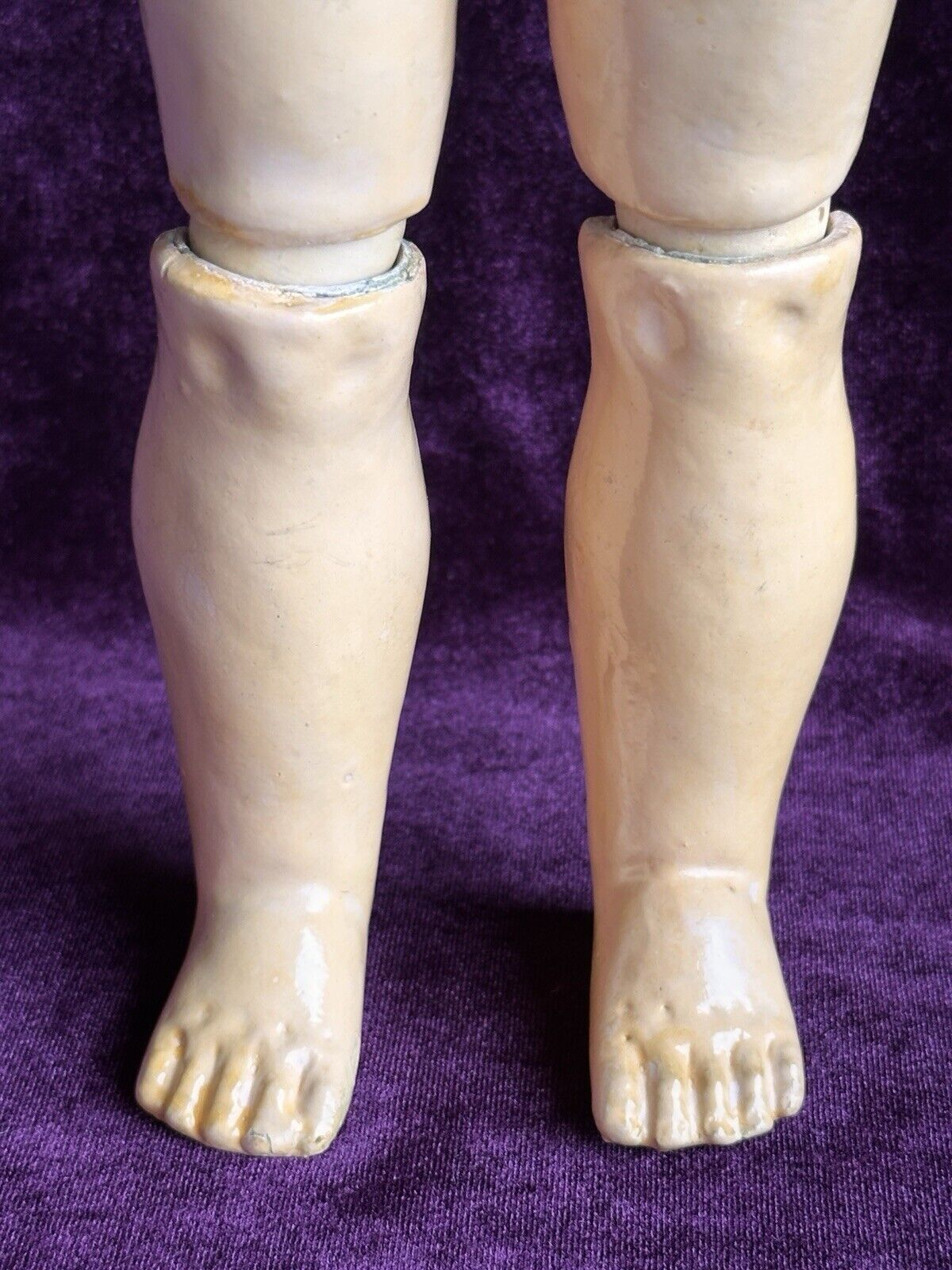 Antique German 19” Early Kestner 143 Bisque Head Doll