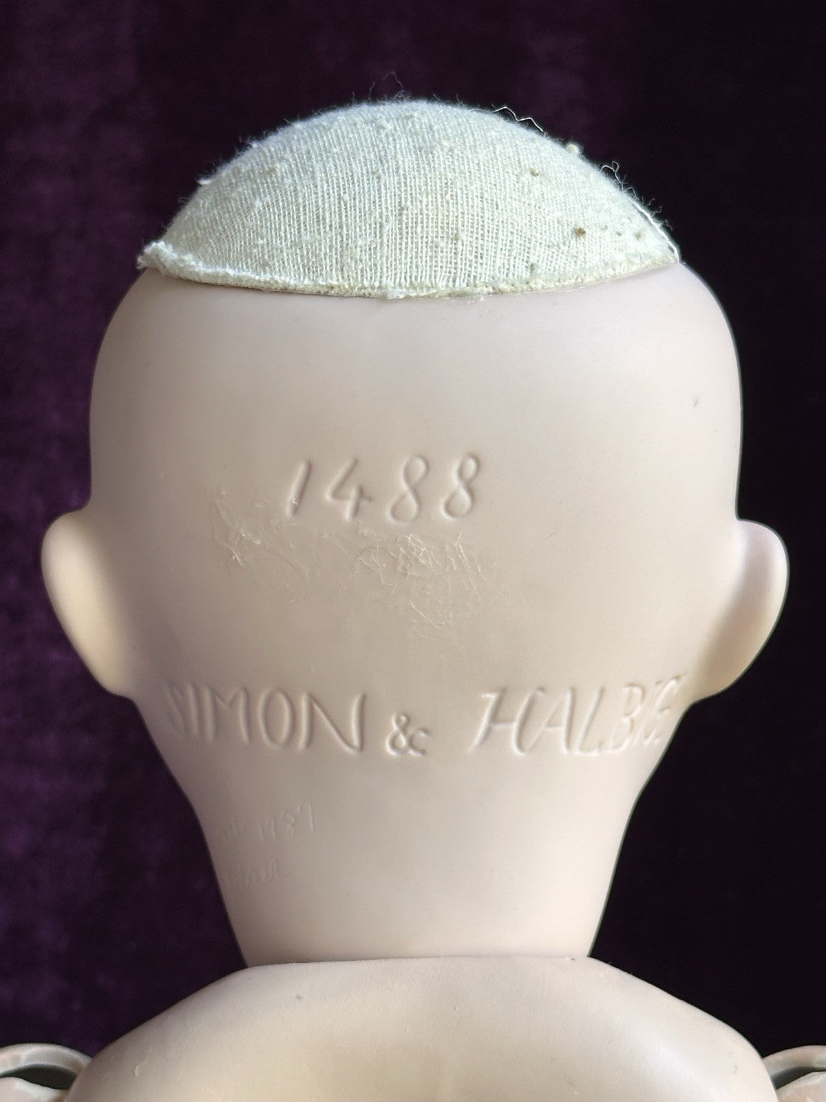 Rare 17” Porcelain/Compo Reproduction of Simon Halbig 1488 Boy Doll