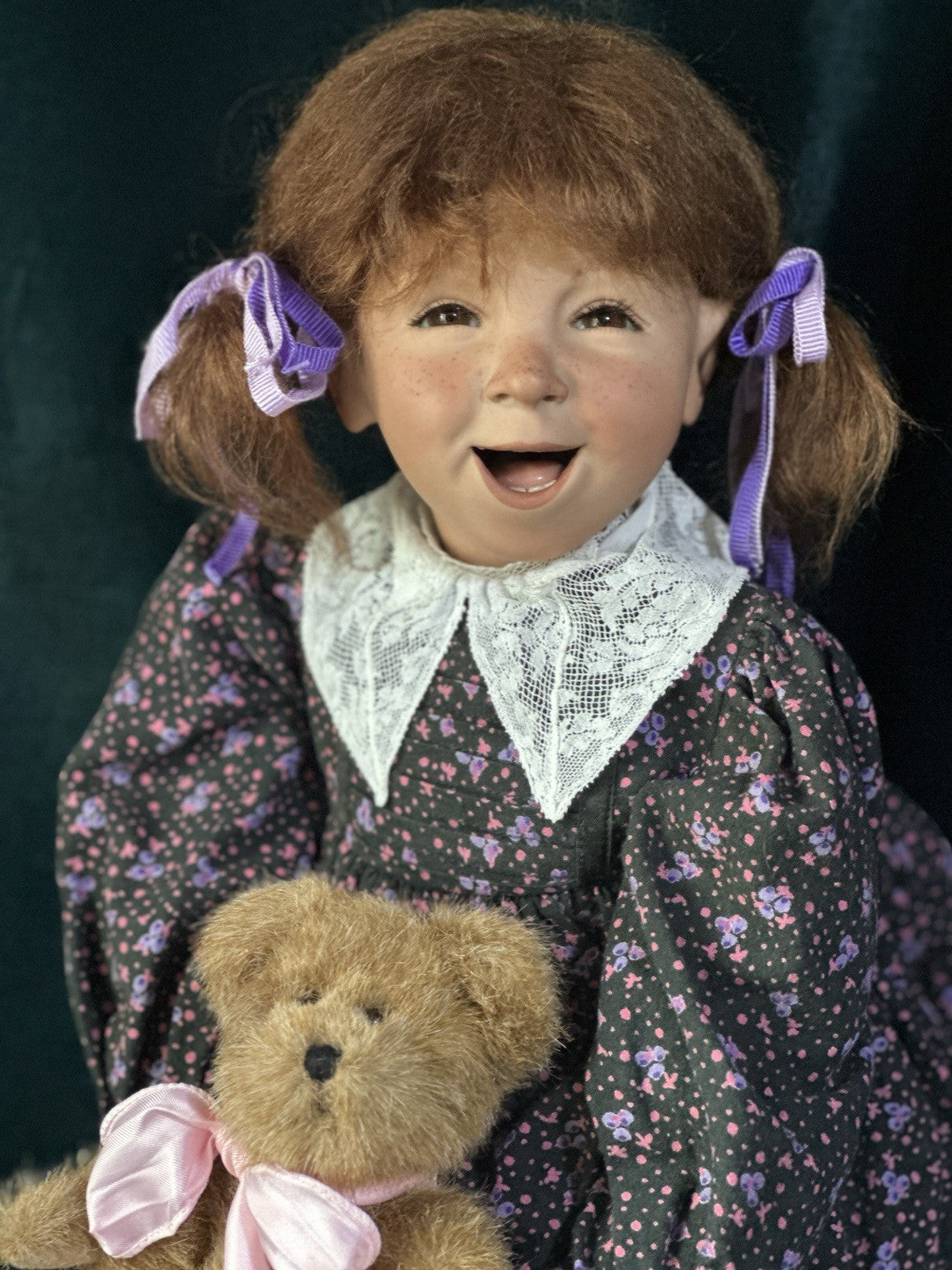 Artist Signed German Original Porcelain 24” Doll By Grossle-Schmidt LE 20