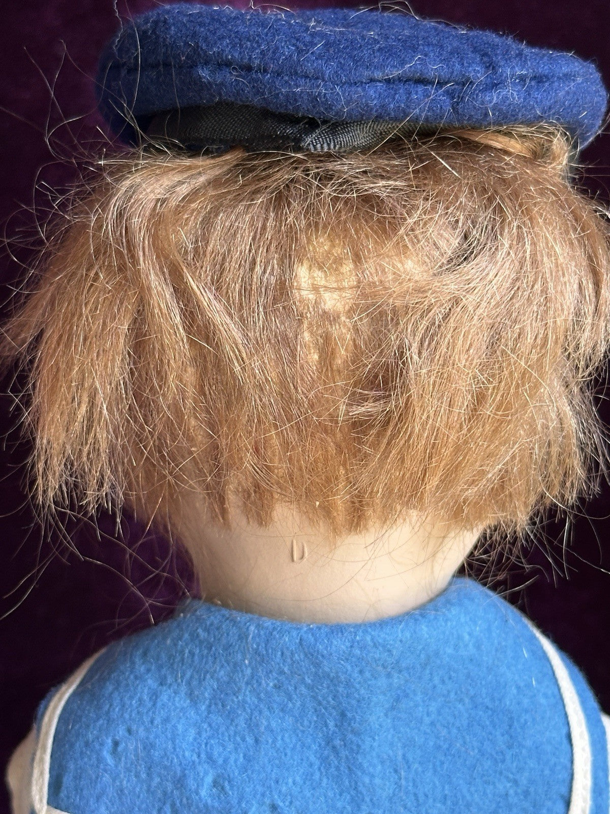 Vintage 15” Italian/French Raynal Style Cloth Sailor Boy Doll