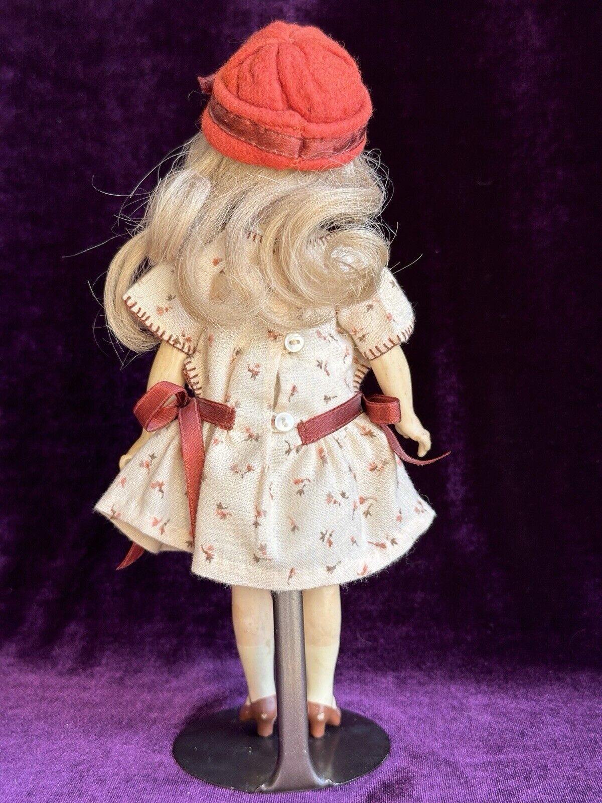Antique German 8.75” Simon Halbig 1078 Bisque Head Flapper Body Doll