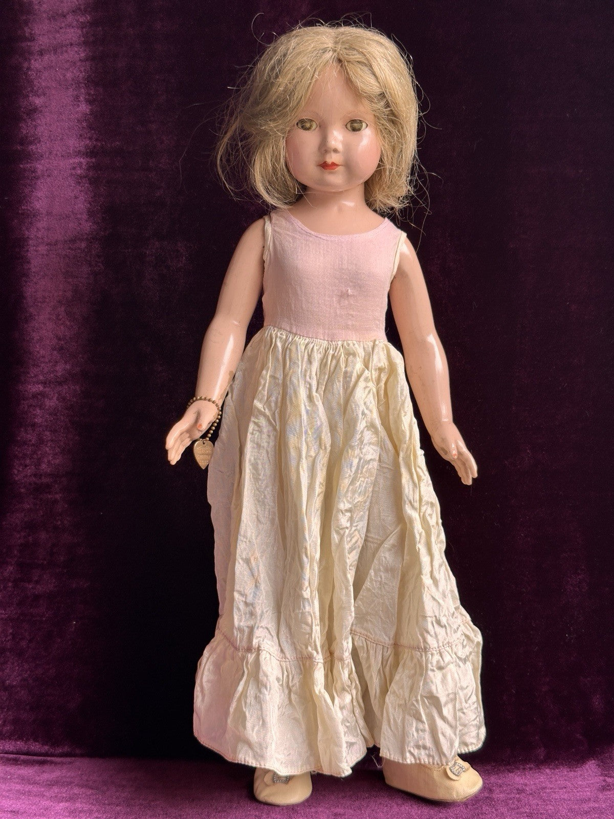 Vintage Original Dewees Cochran 17” Effanbee American Children Composition Doll