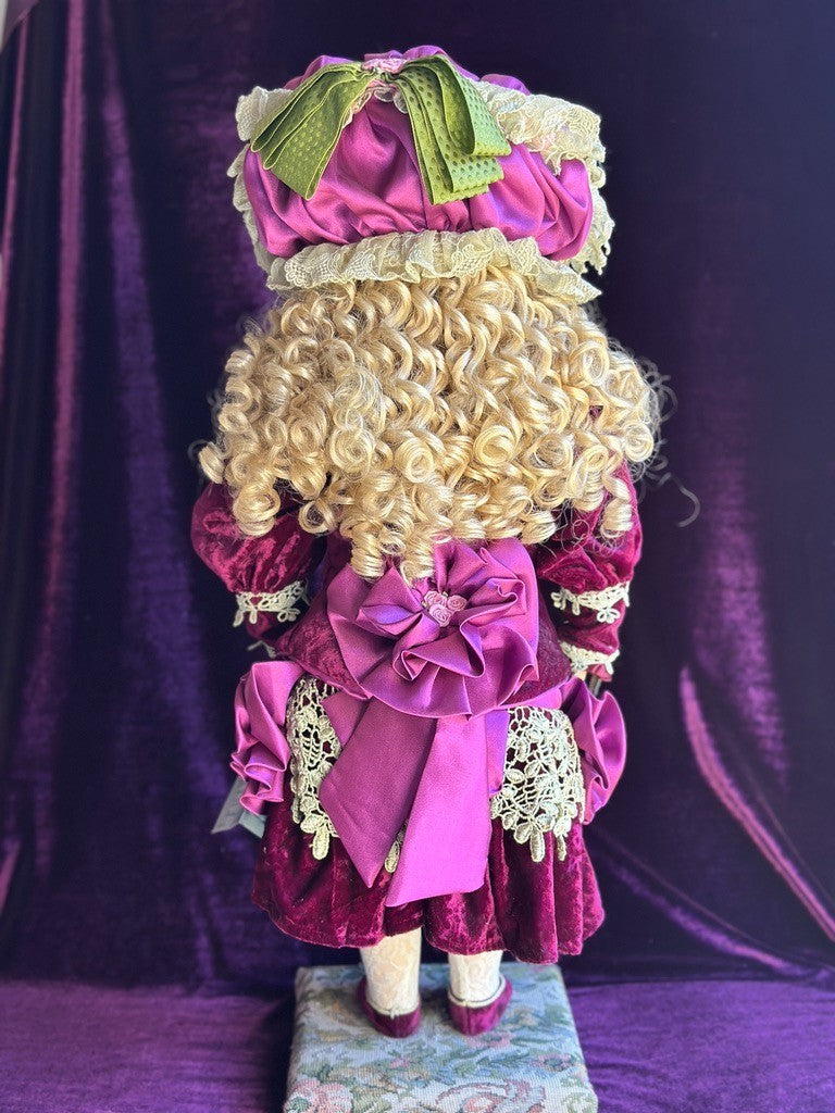 Patricia Loveless 24.5" Bernadette Musical Porcelain French Bebe Doll LE 200