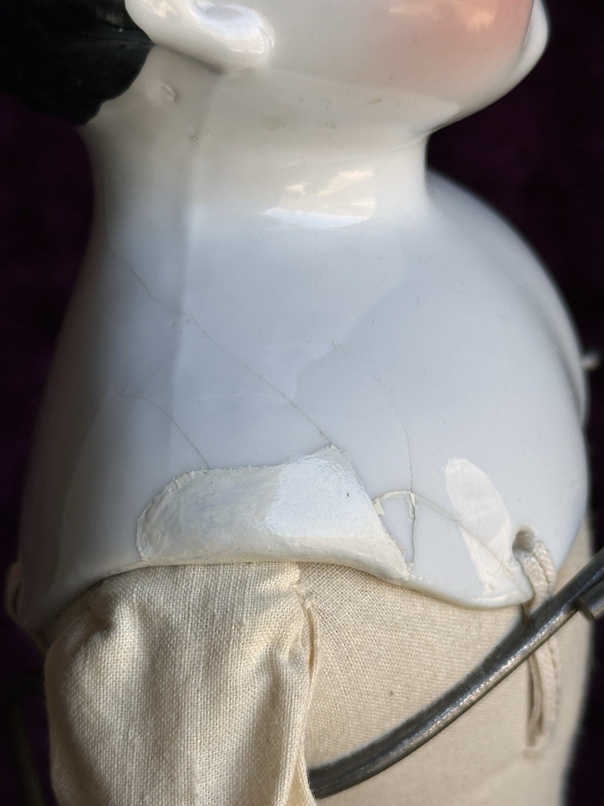 Rare Antique German Alt, Beck & Gottschalck 1214 China Shoulder Head Boy Doll