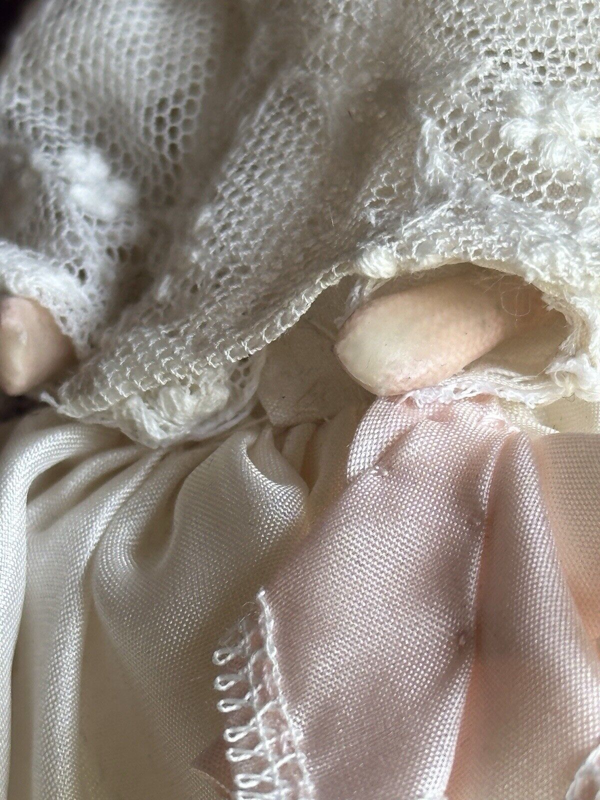Vintage German 8” Marguerite Uebel German Wax Cloth Doll