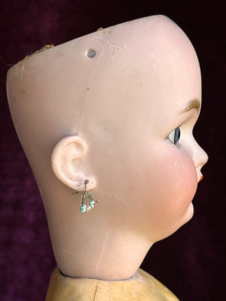 Antique German 18" Simon Halbig C.M. Bergmann Bisque Head Doll