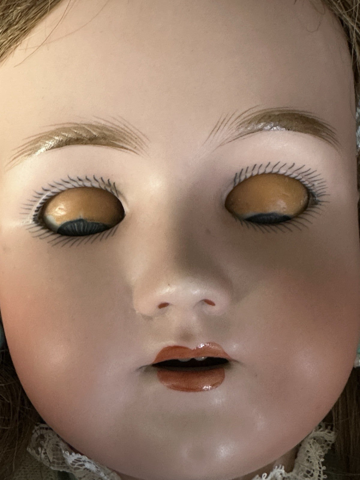 Antique German Simon Halbig Heinrich Handwerck Bisque Head 24” Doll