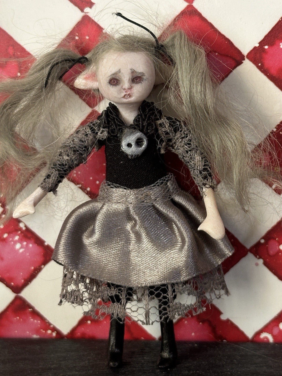 OOAK Artist Vampire Fantasy Character Dolls By A. Gibbons Lil Poe Collection
