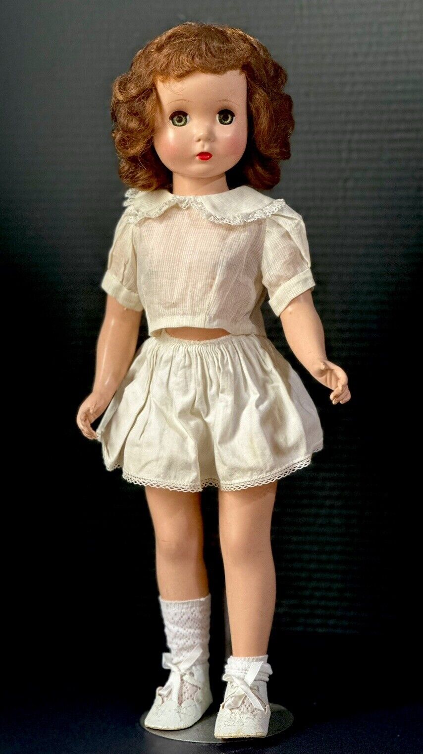 Vintage Madame Alexander Maggie Face Hard Plastic 20” Walker Doll