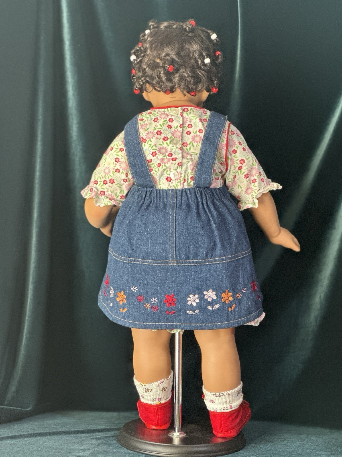Collectible Porcelain 24” Doll “Jenna” by Monika Levenig LE 600 Tag/COA
