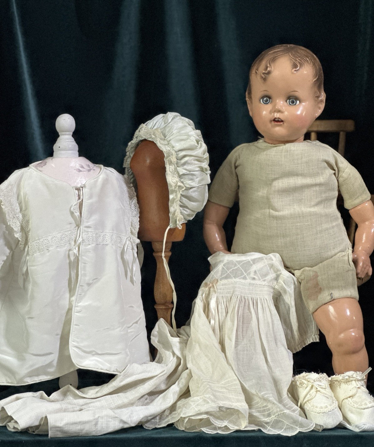 Vintage 1947 Ideal “Baby Beautiful” Miracle on 34th Street Composition 21” Doll