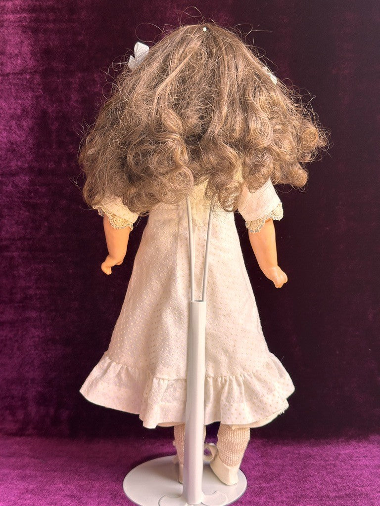 Antique German 15” Paul Schmidt (?) Bisque Head Sonnenberg Body Doll
