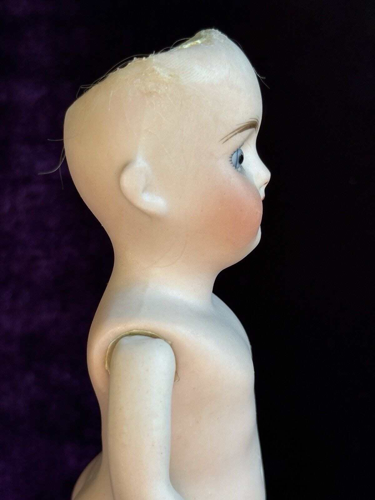 Antique German 6.25” Kestner 30 All Bisque Mignonette Doll