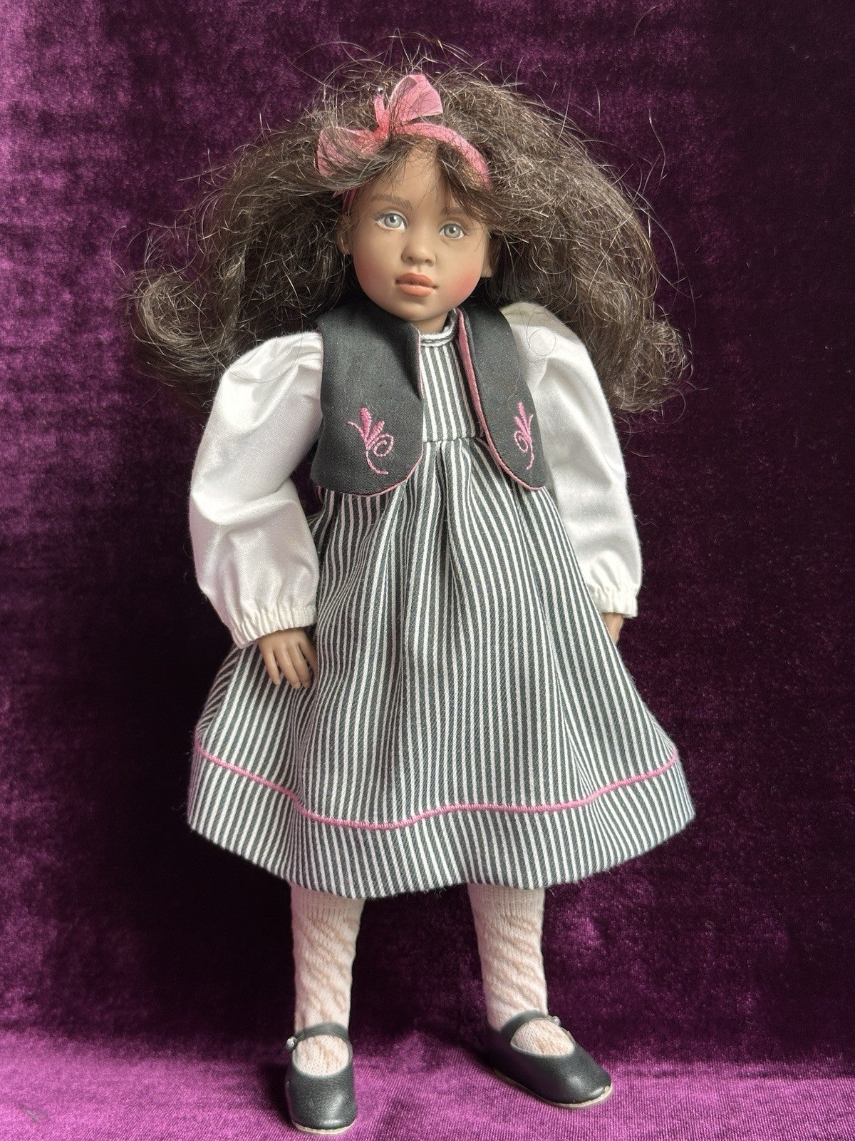 Collectible 10” Helen Kish Whitney Vinyl Doll “Children of Yesteryear"