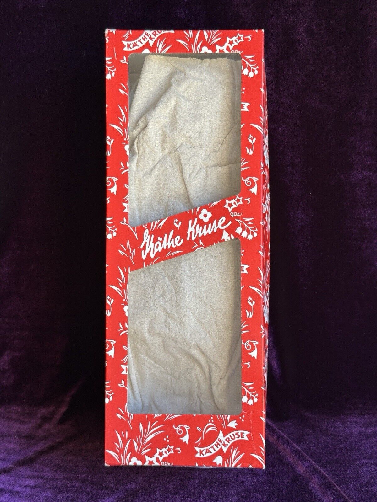 Vintage Collectible 15” Kathe Kruse 32 H Cloth Boy Doll New In Box