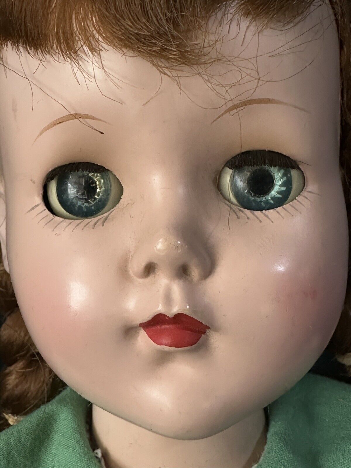 Lot Of 3 Vintage 1950’s Hard Plastic Walker 17” Dolls