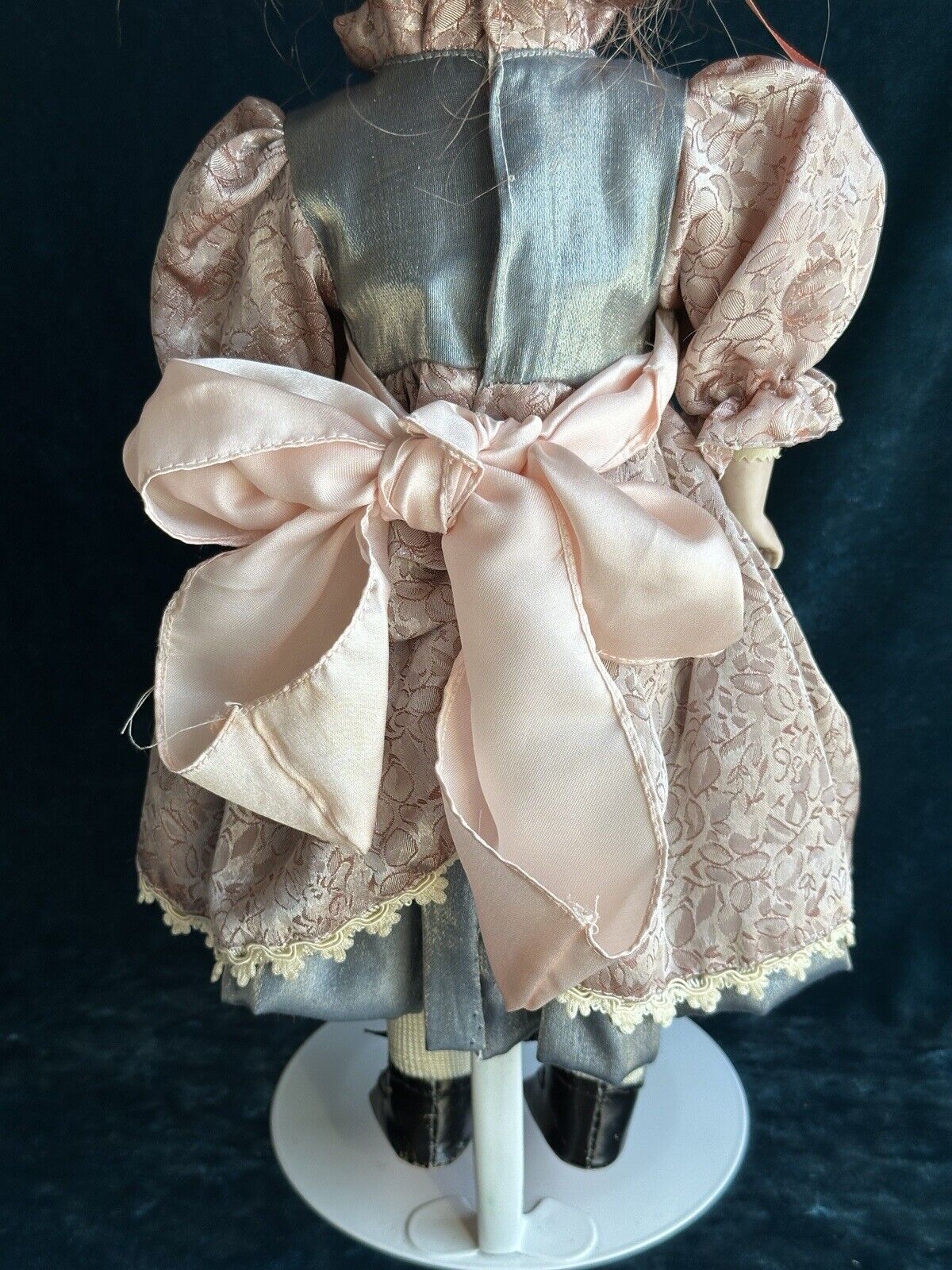 Antique German 17” Kestner Alphabet Series H Bisque Shoulder Head Doll