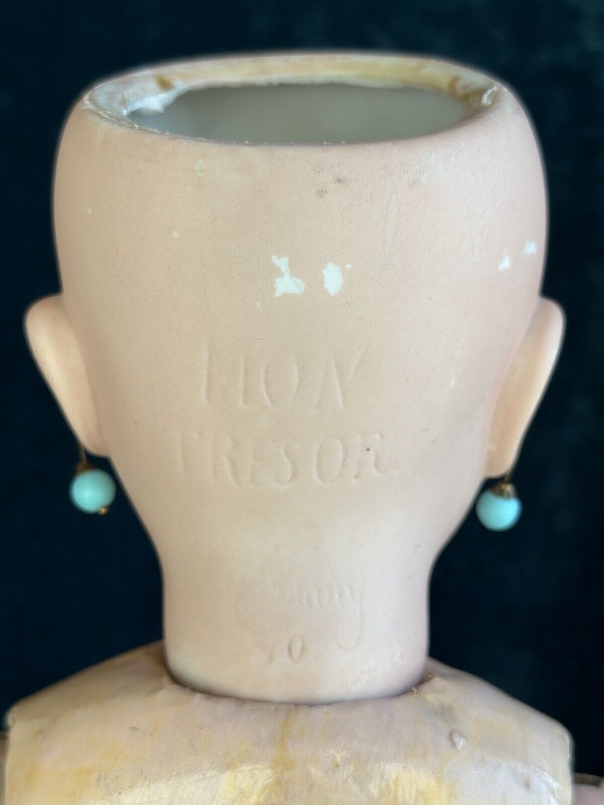 Antique French 24” Henri Rostal Mon Tresor Bébé Bisque Head Doll