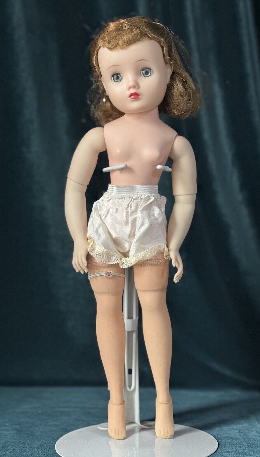 Vintage 1950’s Madame Alexander 16” Doll Elise Original Tagged Bride Outfit