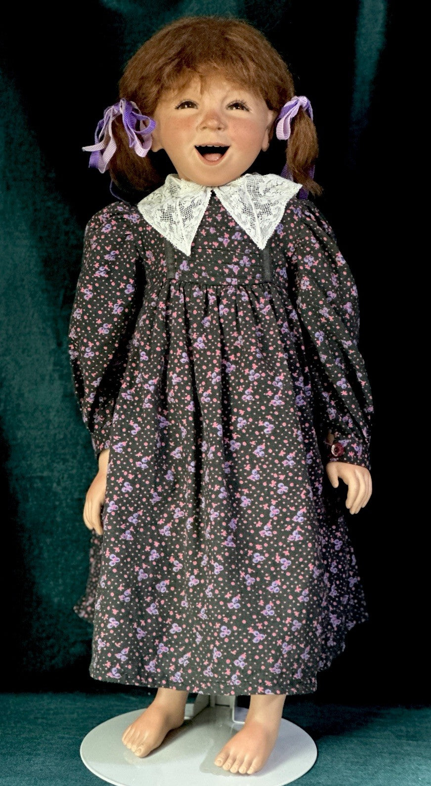 Artist Signed German Original Porcelain 24” Doll By Grossle-Schmidt LE 20