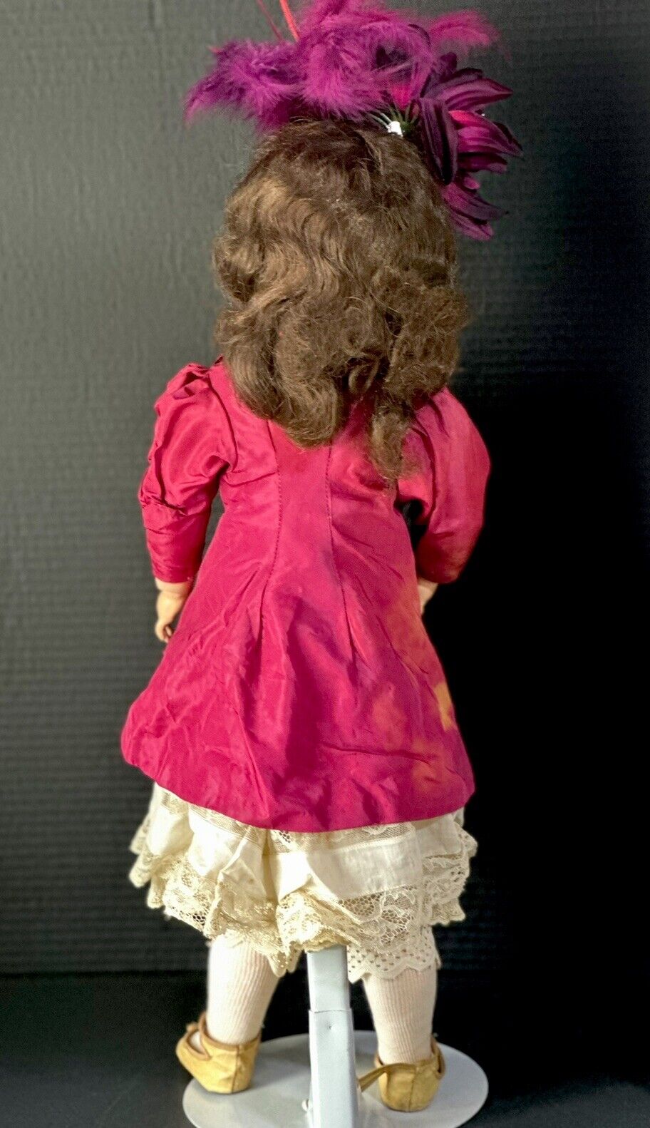 Antique German Simon Halbig Mold 1009 Dep 24” Doll Bisque Head Composition Body