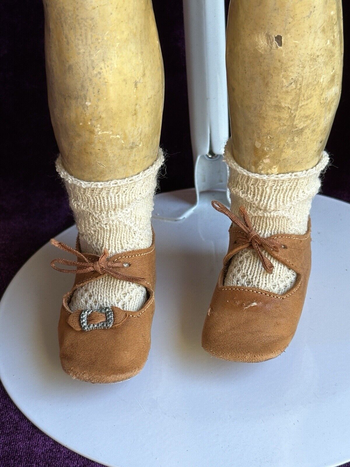 Antique French SFBJ Bebe 60 Walker Body Mechanical Bisque Head Doll