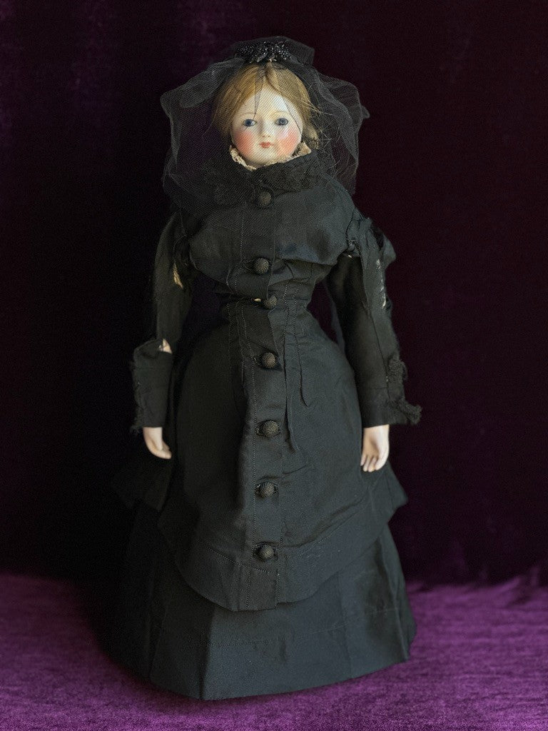 Rare Antique French 15” Blampoix Poupee China Head Fashion Doll