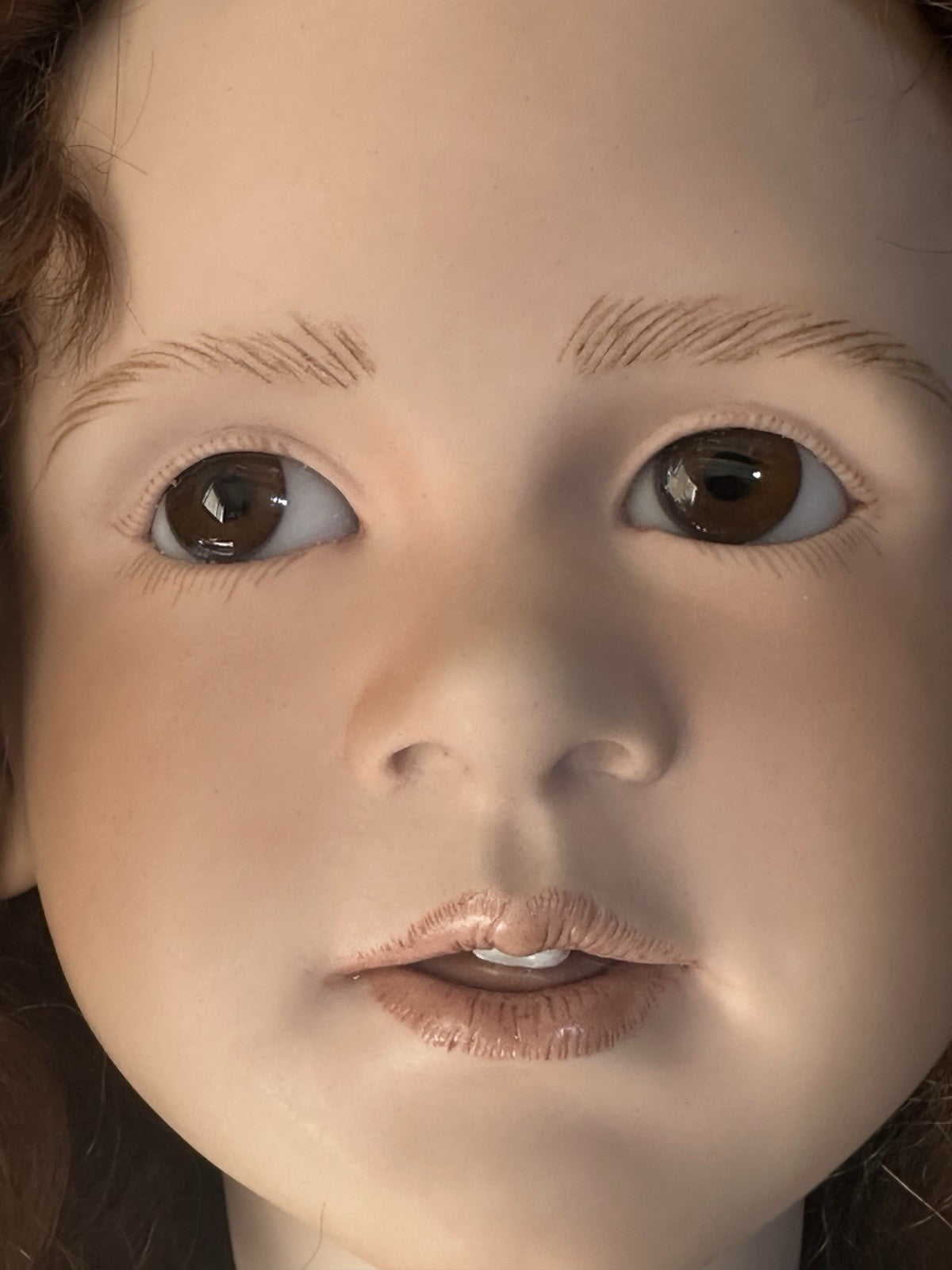 Collectible Artist 22” Porcelain Doll “Pauline” by Ruth Treffeisen LE 100 COA