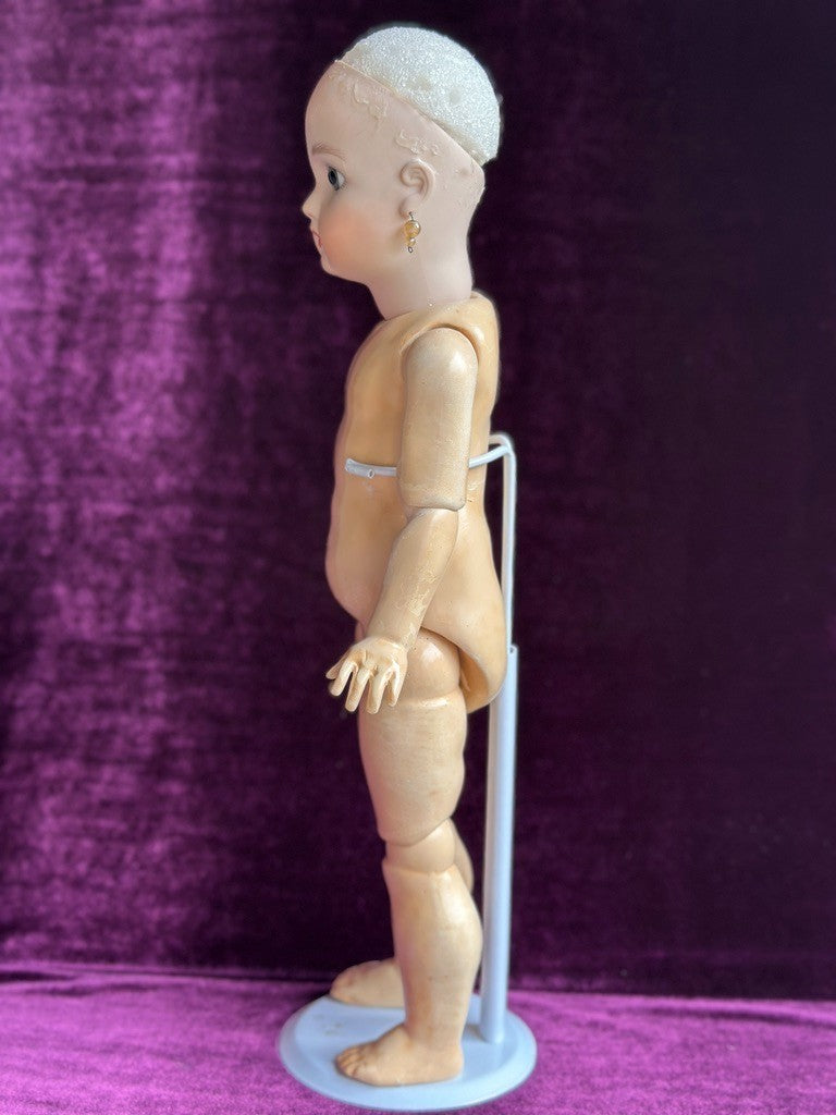 Vintage 17" Porcelain Composition Reproduction of Antique French Steiner Doll