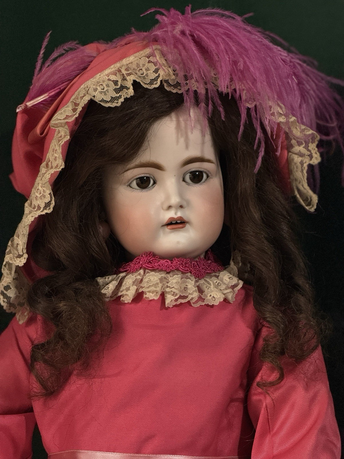 Antique German Kammer & Reinhardt 29” Doll Mold 192 Bisque Head Composition Body