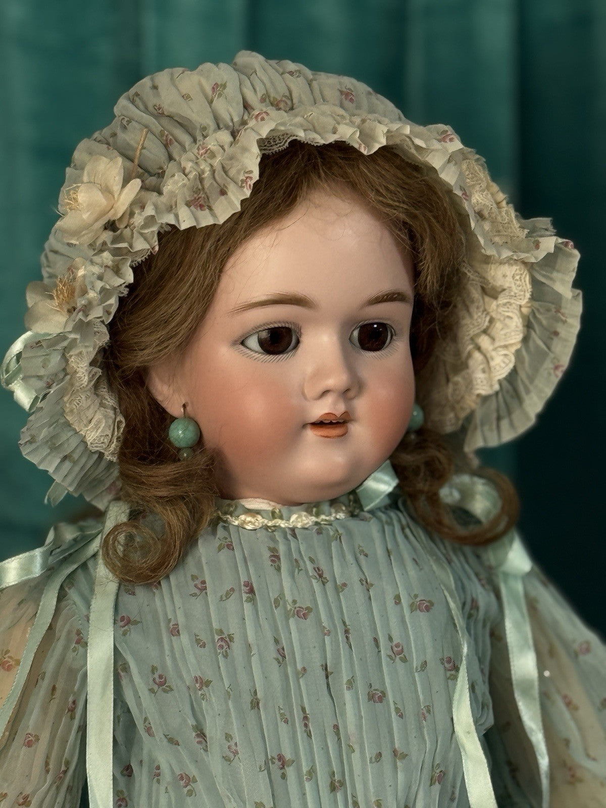Large Antique German 28” Heinrich Handwerck 99 DEP 14 Bisque Head Doll