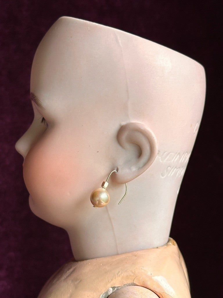 Antique German Halbig Handwerck Bebe Cosmopolite Bisque Head Doll Crier Orig Box