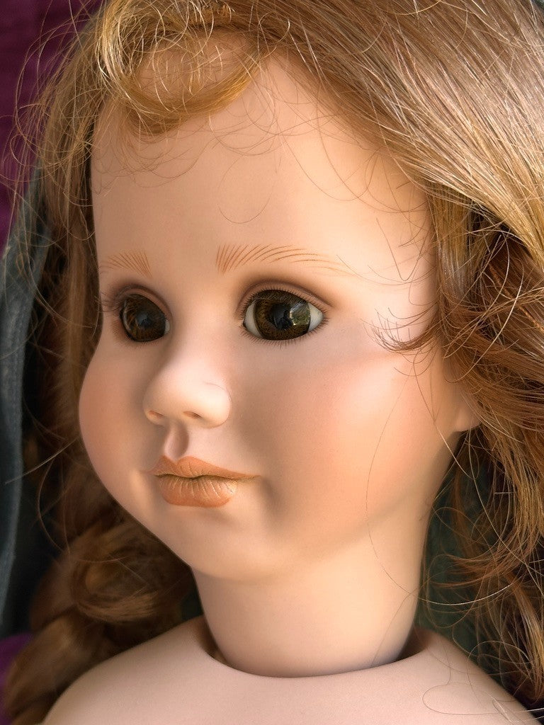 Collectible Porcelain 20" Linda Mason Originals Cristi Doll LE 50
