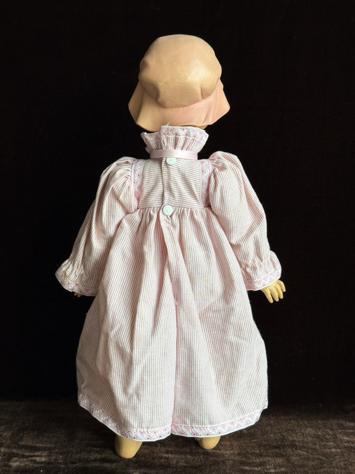 Vintage Italian ADO SANTINI Dolfi 13.5” Wood Carved Jointed Ann Doll LE 2000