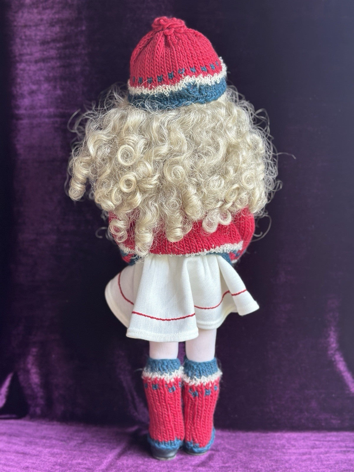 Collectible Vinyl Julie Good-Kruger 21” Signed Doll