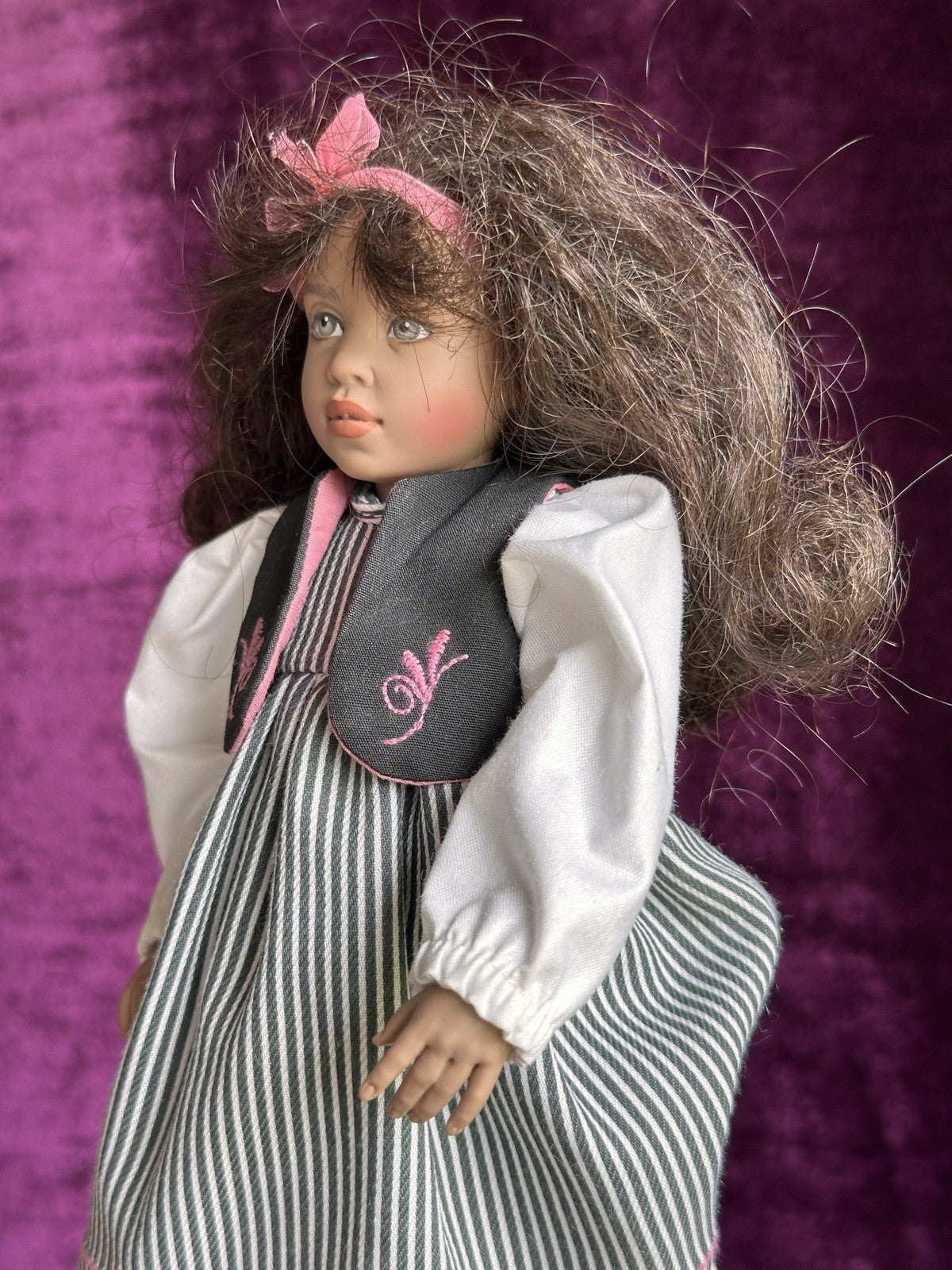 Collectible 10” Helen Kish Whitney Vinyl Doll “Children of Yesteryear"