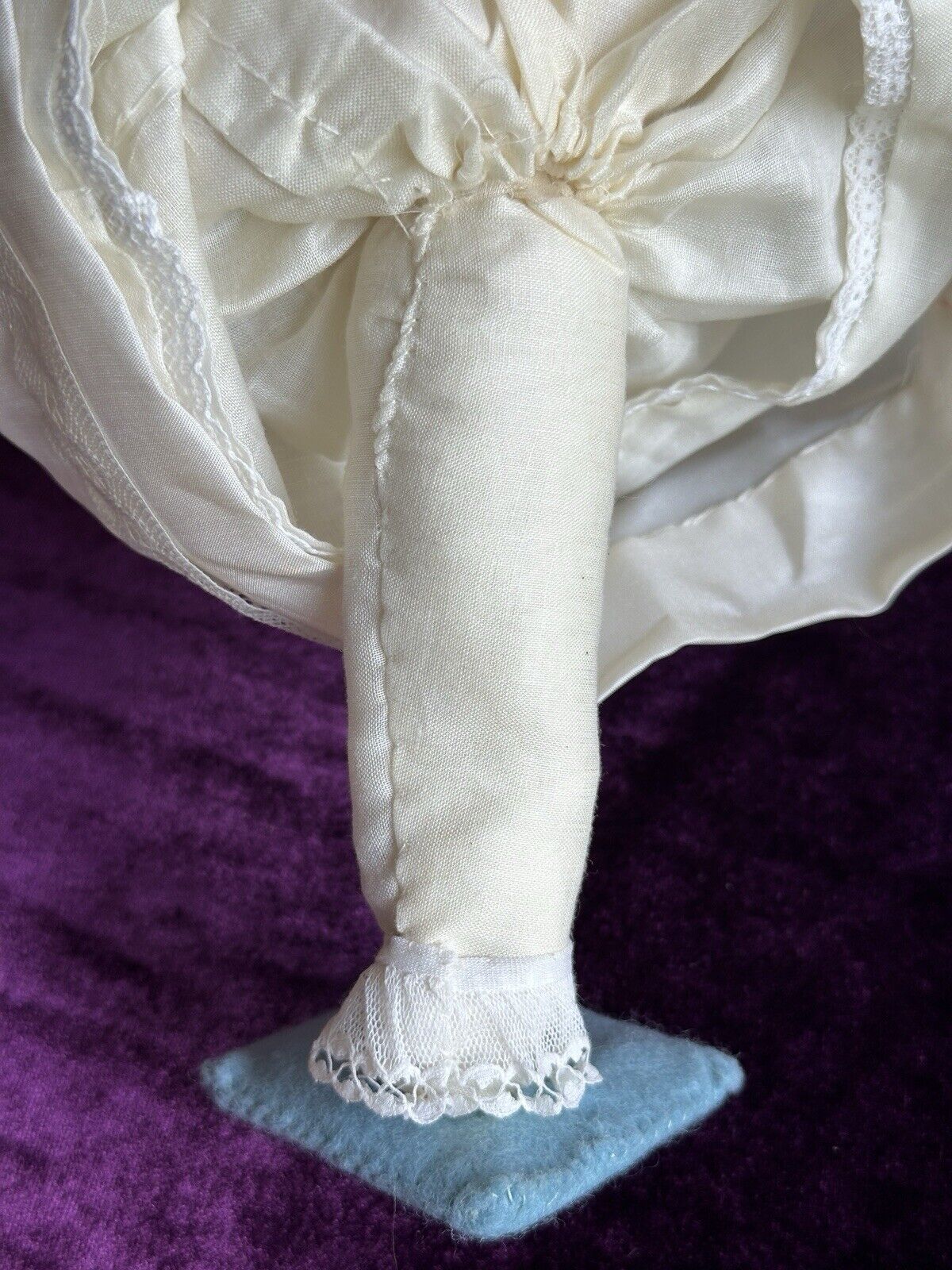 Vintage German 8” Marguerite Uebel German Wax Cloth Doll
