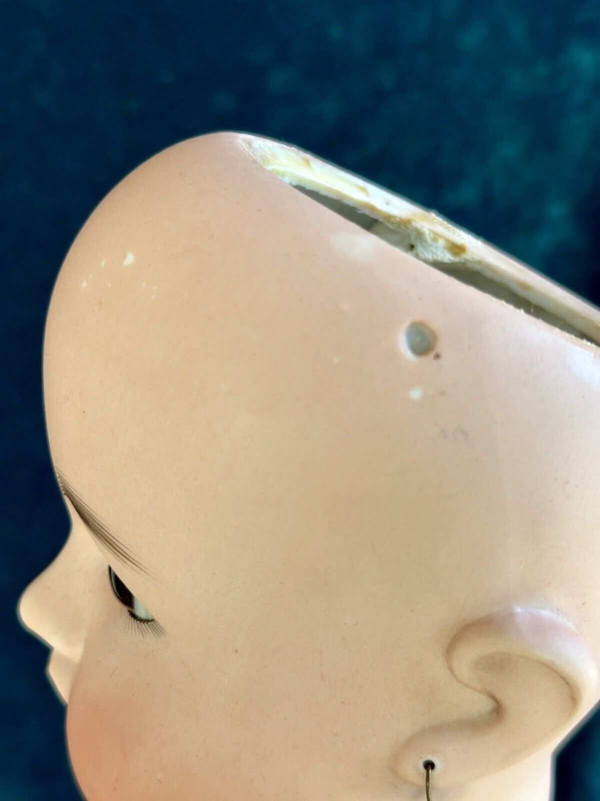 Antique French 24” Henri Rostal Mon Tresor Bébé Bisque Head Doll