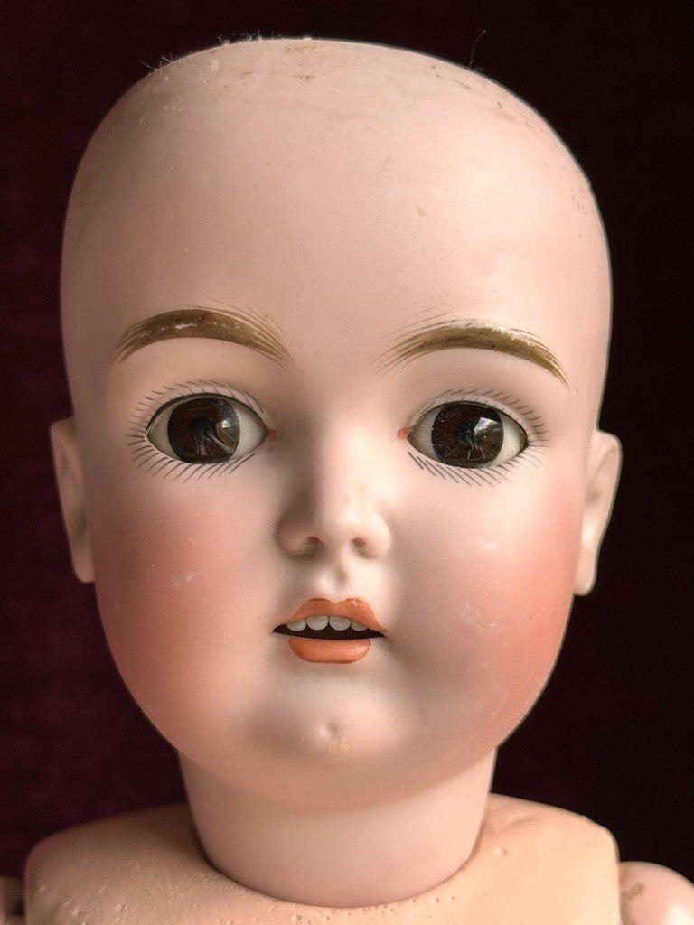 Antique German 22” Kestner 171 Bisque Head Doll