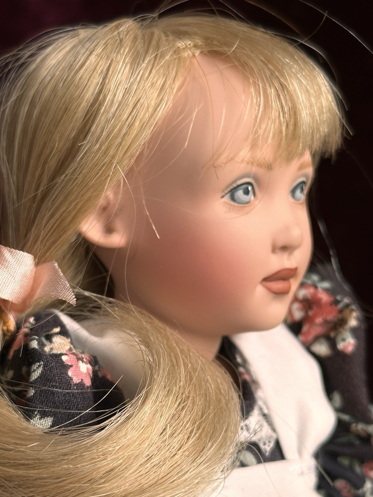 Collectible 11.5” Vinyl Doll Little Miss Muffet by Artist Helen Kish 1995 LE 50